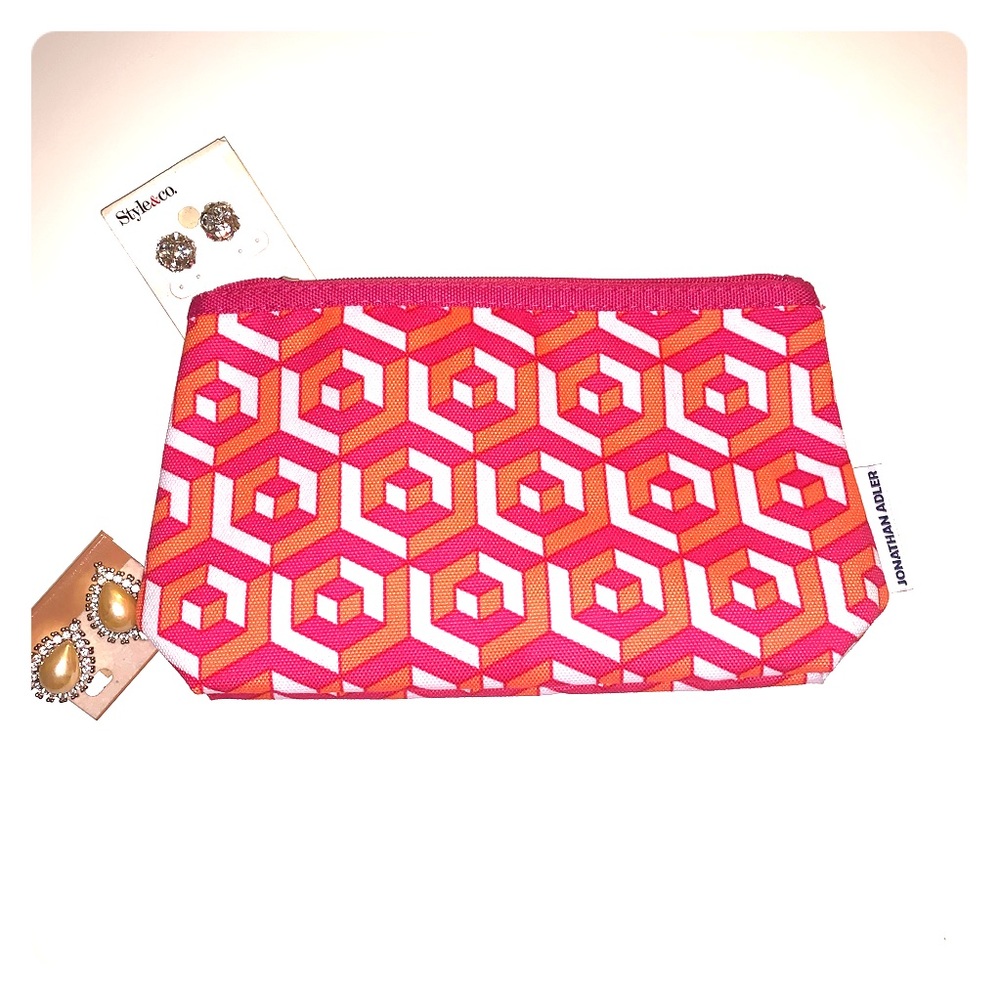 🌟NWOT Jonathan Adler cosmetic pouch